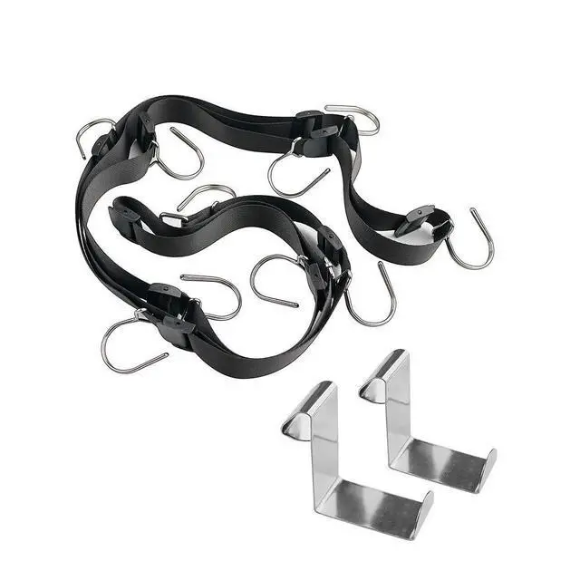 Alt view image 4 of 6 - Bag-Organizer Rack-Purse Handbag-Hanger Holder-Storage Over The Door Closet(Rack for Handbags/2 pcs Hold 20 Bags)