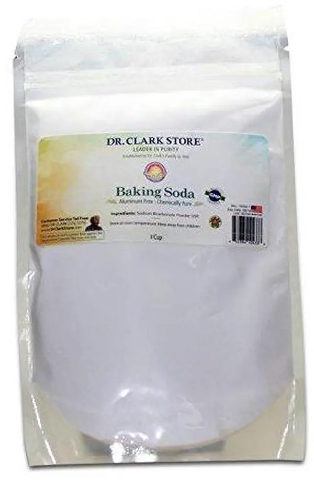 Main image of Baking Soda 1 Cup, Superior Purity, Aluminum-Free & Chemical-Free for Household & Personal Use