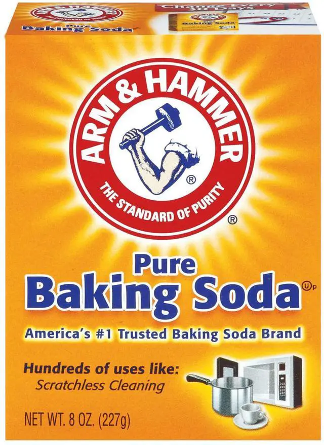 Main image of Pure Baking Soda, 8oz, Pack of 2