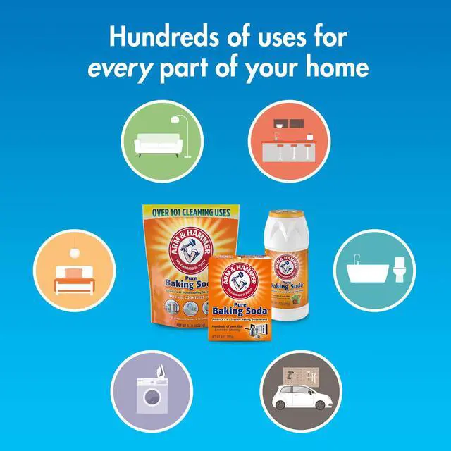 Alt view image 4 of 7 - Pure Baking Soda, 8oz, Pack of 2