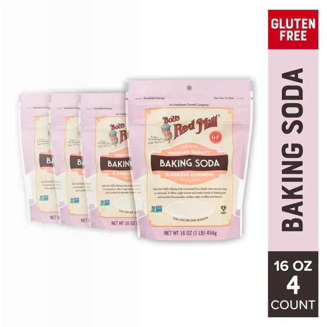 Alt view image 2 of 7 - Baking Soda, 16oz (4 Pack)