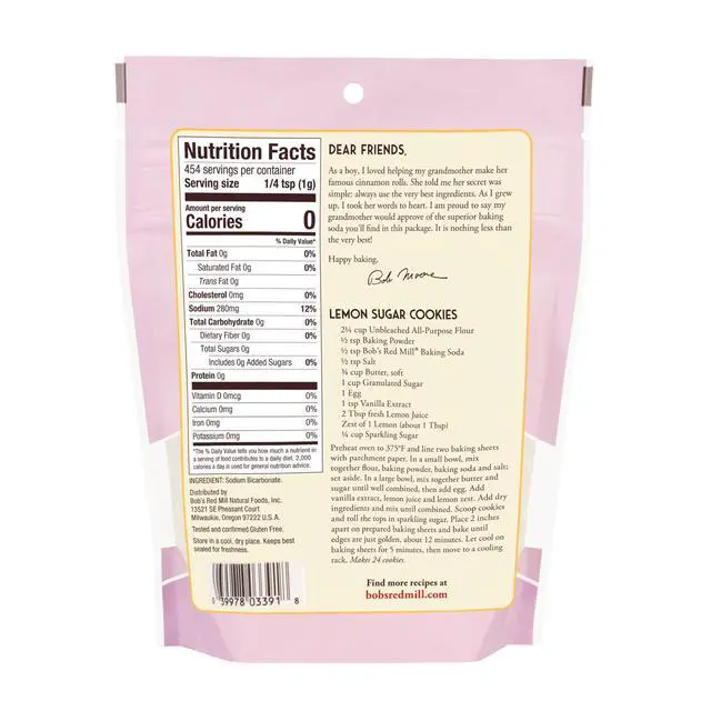 Alt view image 5 of 7 - Baking Soda, 16oz (4 Pack)