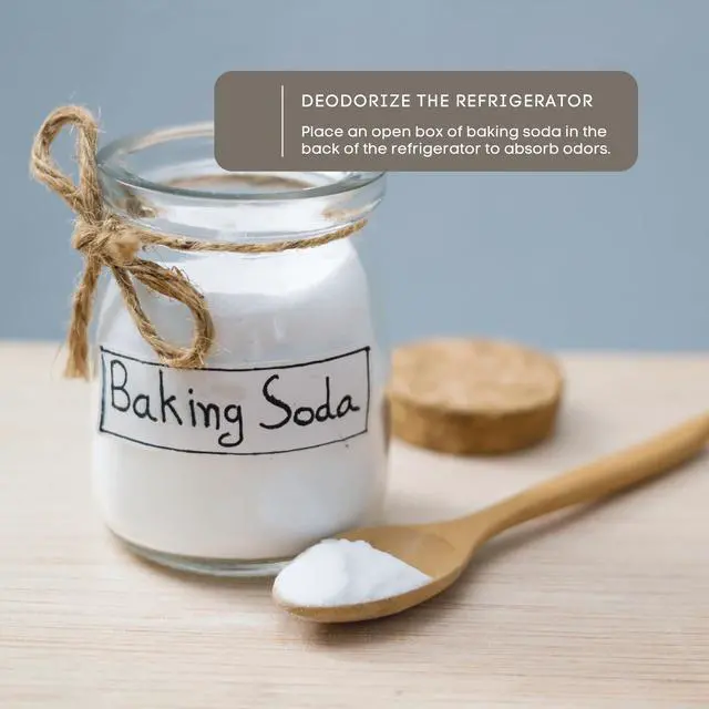 Alt view image 4 of 7 - Baking Soda (5 Lbs) For Cleaning, Aluminum Free Baking Soda Bulk, Sodium Bicarbonate Cat Litter Deodorizer, Pure Baking Soda Odor Absorber For Toilet Bowl
