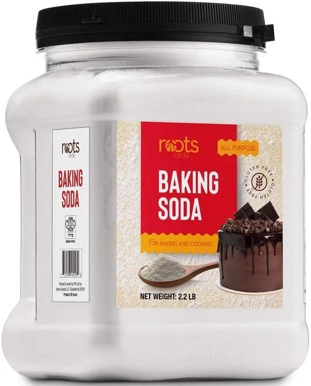 Main image of Baking Soda Bulk | 1 x 35.2oz Large Airtight Container | Pure Sodium Bicarbonate for Cooking, Baking, Cleaning, Laundry, Deodorizing, Gardening | Gluten Free, All-Natural Food Grade