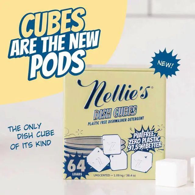 Alt view image 3 of 7 - Dish Cubes | Dishwasher Detergent | 64 Loads | Made in Canada