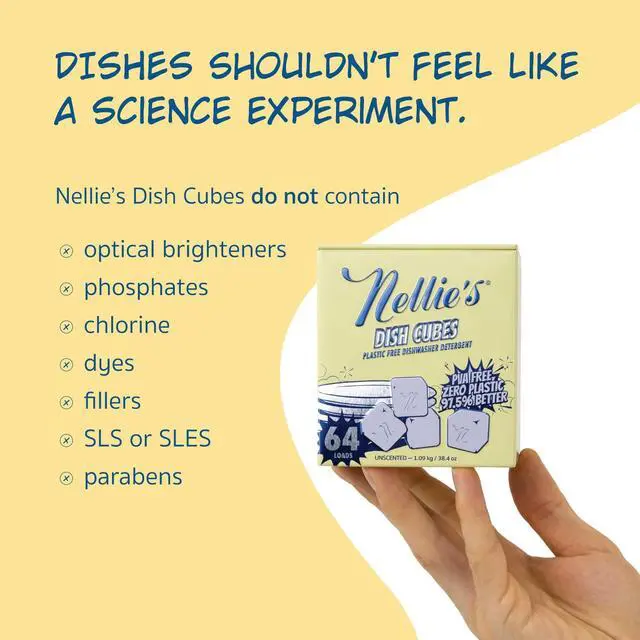 Alt view image 5 of 7 - Dish Cubes | Dishwasher Detergent | 64 Loads | Made in Canada