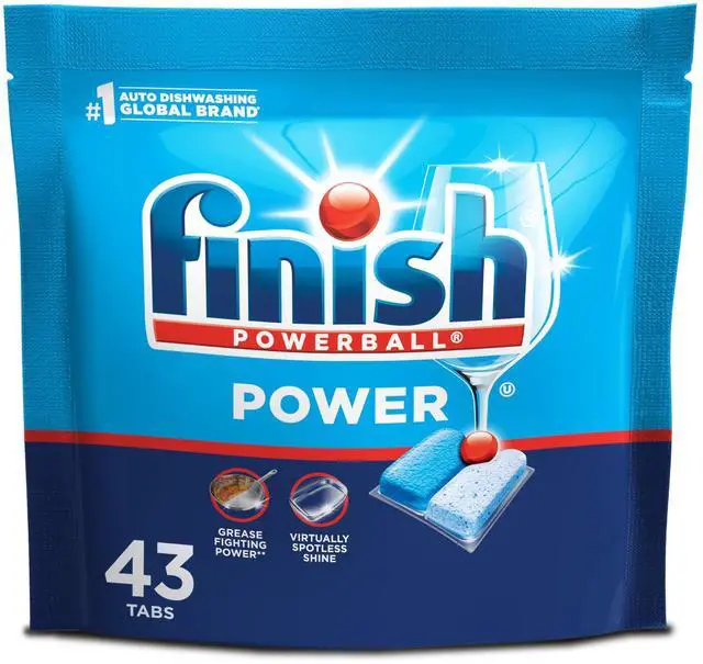 Main image of Power Dishwasher Pods, No Pre-Rinse Dishwasher Detergent Soap For Deep Clean & Shine with Degreasing Power, Fresh Scent, 43 Count