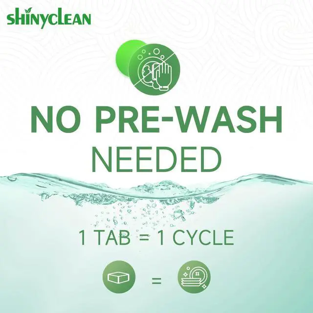 Alt view image 3 of 7 - All-in-1 Dishwasher Tablets with Built-in Rinse Aid, 62 Count