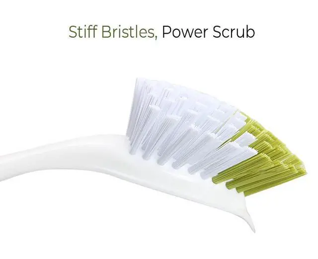 Alt view image 2 of 7 - Dish Brush with Handle, Stiff Bristles Dish Scrubber for Pots, Pans & Sink Cleaning, 5 Pack