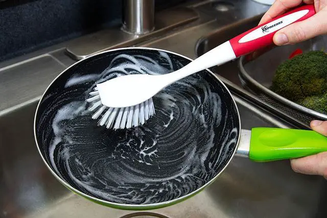 Alt view image 4 of 6 - Dish Brush (Blue)