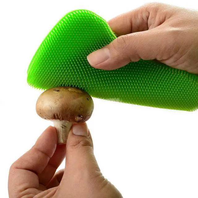 Alt view image 3 of 7 - Silicone Bowtie Dish Brush