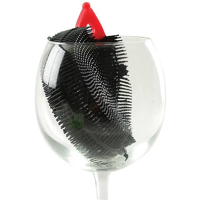 Alt view image 2 of 6 - Hedgehog Silicone Dish Brush