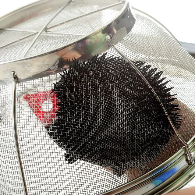 Alt view image 6 of 6 - Hedgehog Silicone Dish Brush
