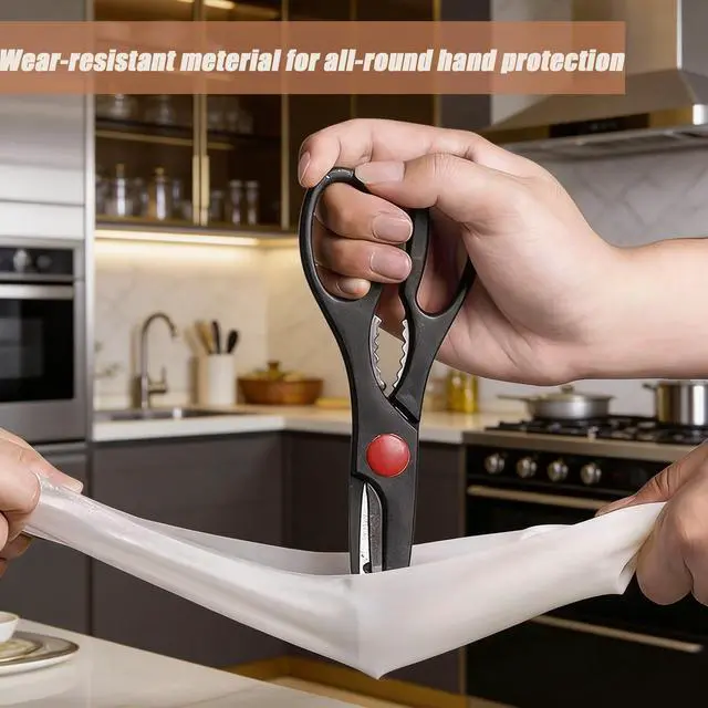 Alt view image 6 of 7 - 18.5 Dishwashing Cleaning Gloves Thick Waterproof Tear-Resistant Household Rubber Cleaning Gloves with Long Elastic Cuffs for Kitchen Laundry Fruits Gardening (Pink, Lined)
