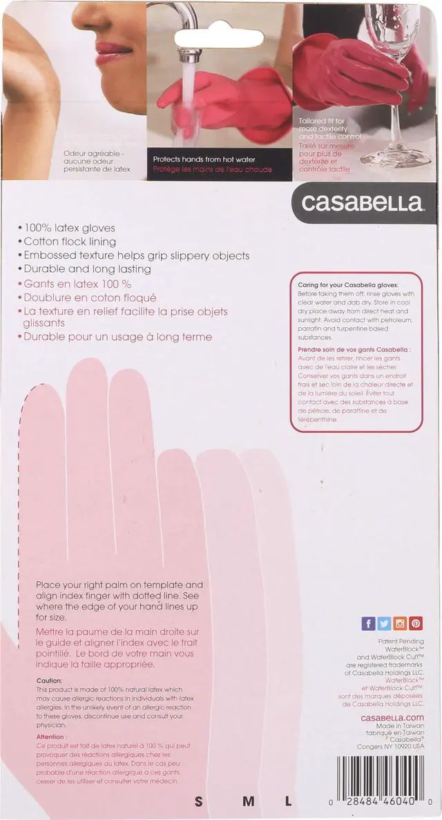 Alt view image 2 of 7 - Premium Waterblock Cleaning Gloves, Small