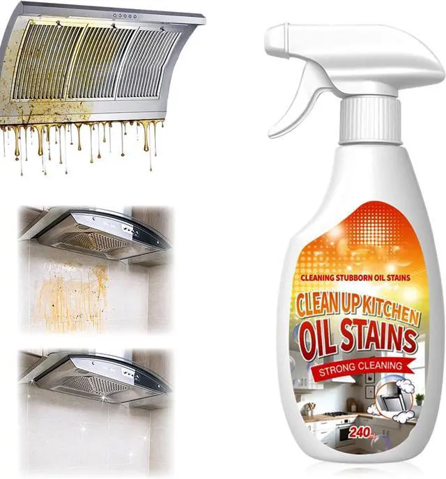 Main image of Heavy Duty Degreaser, 2025 New Kitchen Cleaner, Multipurpose Oil Stain Remover,All-Purpose Kitchen Pots and Pan Cleaner for Appliances Countertops Range Hoods