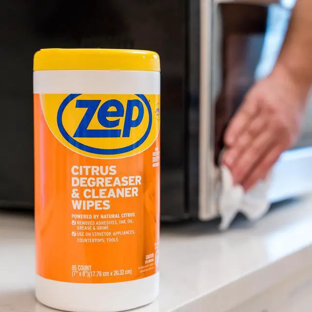 Alt view image 6 of 7 - Citrus Degreaser & Cleaner Wipes - 65 Ct (Pack of 1) - Heavy-Duty