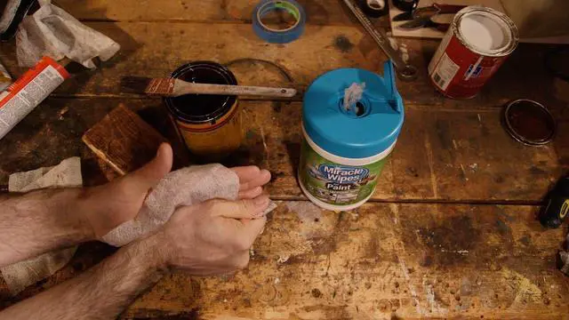 Alt view image 4 of 6 - for Paint Prep & Cleanup, Remove Tough Grime Build-Up, Wet Paint, Caulking, Epoxy, Colorant, and more from Hands, Surfaces, & Tools - 30 Count