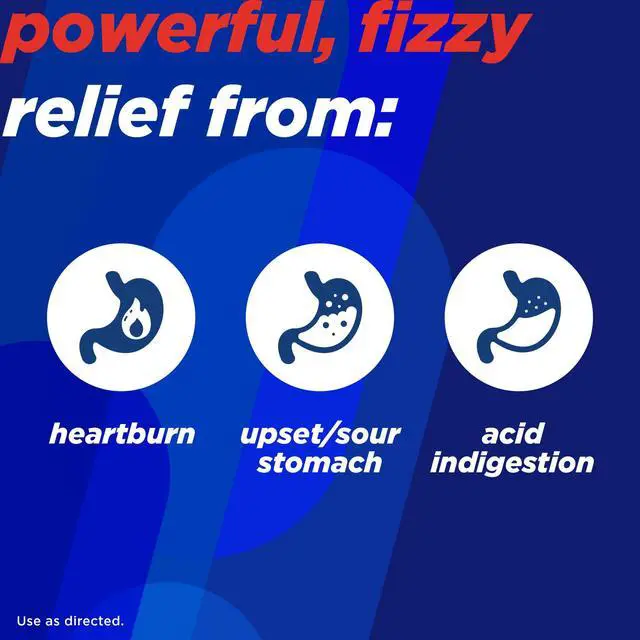Alt view image 3 of 7 - Extra Strength Heartburn Relief Effervescent Antacid Tablets, Fast Indigestion Relief, 36Ct
