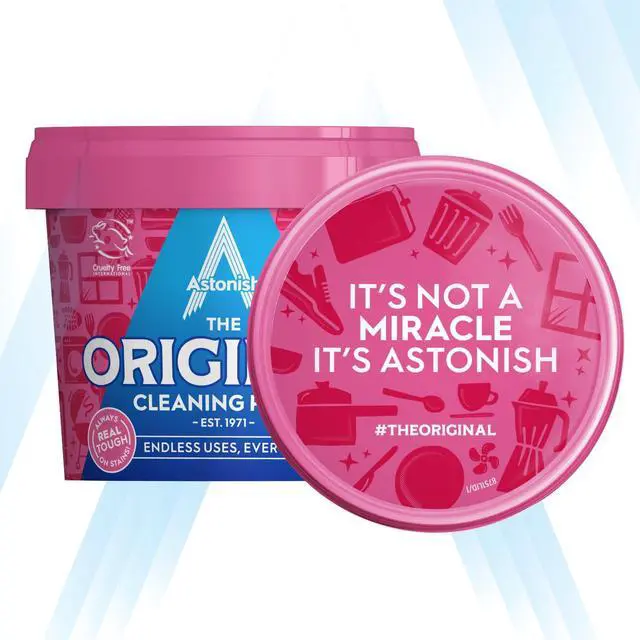 Alt view image 2 of 7 - The Original Cleaning Paste 500g Mandarin Peaches Scent - Multi Surface Stain Remover, Grease Buster, Tough Kitchen Cleaner, Chemical-Free Household Scrub, Bathroom Essential