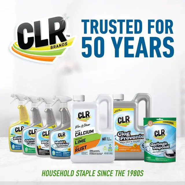 Alt view image 7 of 7 - Brands Calcium, Lime & Rust Remover Free & Clear, No Dyes or Fragrances, Gentle Lime and Bathroom Descaler, Removes Hard Water Stains and Rust Deposits, 42 Oz Bottle