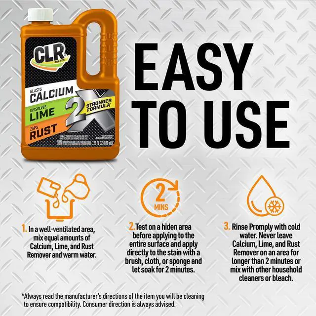 Alt view image 2 of 6 - Brands 2X Calcium Lime and Rust Remover - 28oz Jug