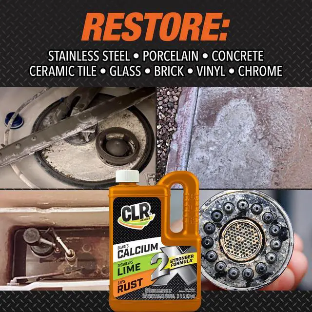 Alt view image 4 of 6 - Brands 2X Calcium Lime and Rust Remover - 28oz Jug