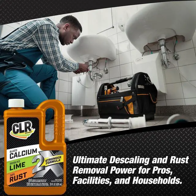 Alt view image 6 of 6 - Brands 2X Calcium Lime and Rust Remover - 28oz Jug