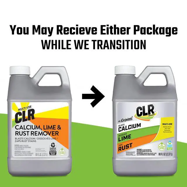 Alt view image 2 of 6 - Calcium, Lime & Rust Remover, Blasts Calcium, Dissolves Lime Deposits, Zaps Stubborn Rust Stains and Hard Water Deposits, 80 Ounce Bottle