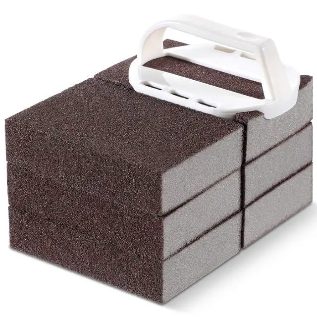 Main image of 6Pcs Nano Sponge Rust Stone Pot Cleaner for Bottom of Pans Nano Scratch