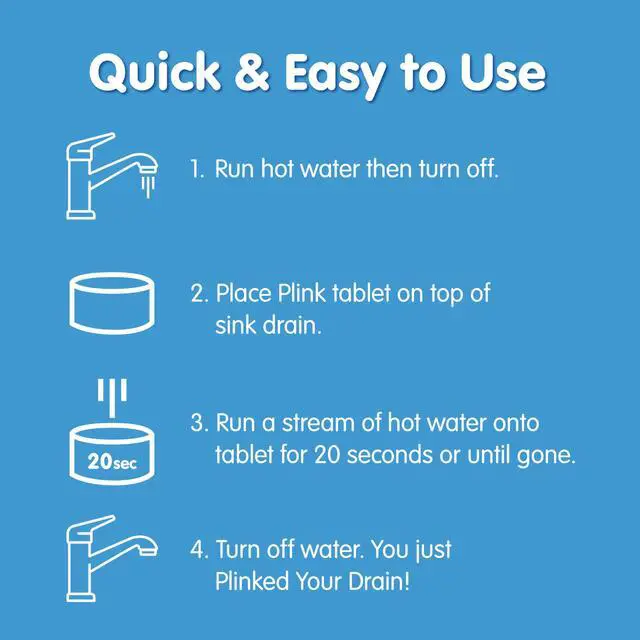 Alt view image 3 of 7 - Fizzy Drain Cleaner and Freshener, Prevents Drain Clogs and Buildup, Removes Odors from Bathroom and Kitchen Sinks, Septic-Friendly, Made in the USA, Lemon Scent, 18 Tablets