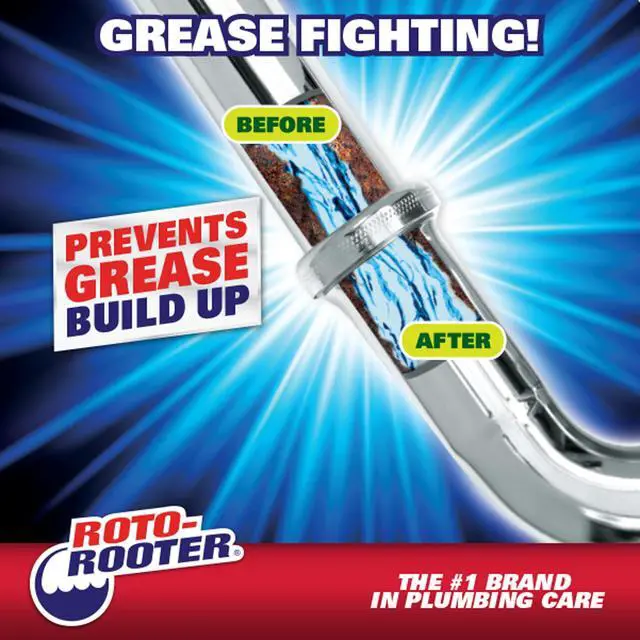 Alt view image 3 of 6 - Build-Up Remover Drain Cleaner, Enzyme-Based Formula Helps Prevent Clogs and Grease Buildup, Removes Odor, Safe for Septic Systems, Pipes, Toilets, Drains and Sinks, 64 oz