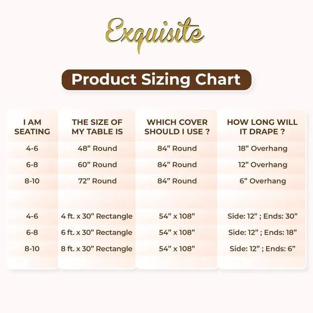 Alt view image 7 of 7 - Exquisite 6-Pack Premium Plastic Tablecloth 54in. x 108in. Rectangle Plastic Table Cover - White