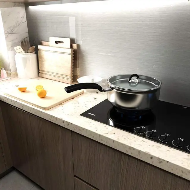 Alt view image 2 of 7 - Silver Contact Paper [Thicken Stainless Steel Metallic Feel Waterproof Oil-Proof Peel and Stick Wallpaper for Kitchen Cabinet Dishwasher Refrigerator Metal Surface Furniture Sticker