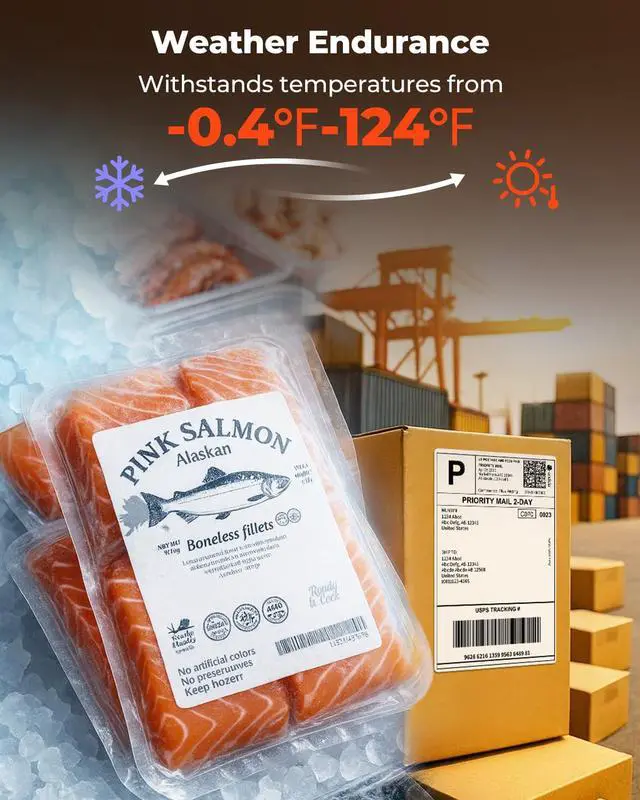 Alt view image 6 of 7 - 4"x6" Direct Thermal Shipping Labels for Packages, 380 Sheets/Stack