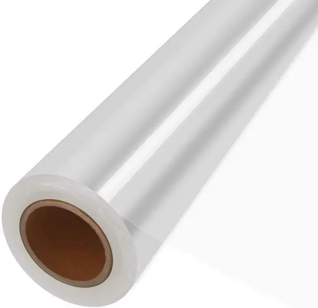Main image of 100 ft Clear Cellophane Wrap Roll (31.5 in x 100 ft) - 3 Mil Thicken Cellophane Roll,Cellophane Bags Large,Wrapping Paper for Flower Gift Baskets Wrap (31.5" fold into 16")