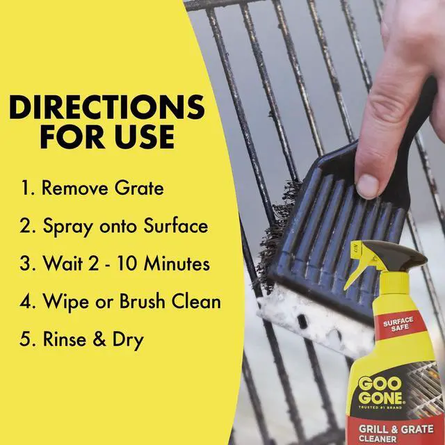 Alt view image 7 of 7 - Grill and Grate Cleaner - 24 Ounce - Cleans Cooking Grates and Racks