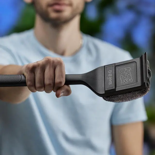 Alt view image 6 of 7 - Steam Clean Grill Brush Powered by Scrub Daddy