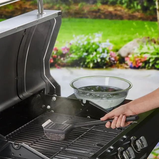 Alt view image 7 of 7 - Steam Clean Grill Brush Powered by Scrub Daddy