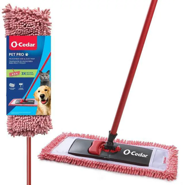 Main image of Pet Pro Microfiber Hair & Dust Mop | 3X Pet Hair Removal* | Electrostatic Dry Dust Mop for Dog & Cat Homes | Hardwood, Tile & Hard Floor Cleaning