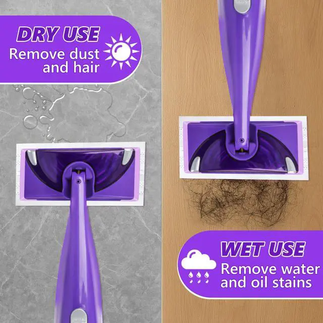 Alt view image 5 of 7 - Disposable Mop Pads Refills for Swiffer WetJet Spray Mop - Wet Jet Refill Pads for All Purpose Multi Surface Hardwood Floor Cleaning - Thickened and Super Absorbent - 30 Count
