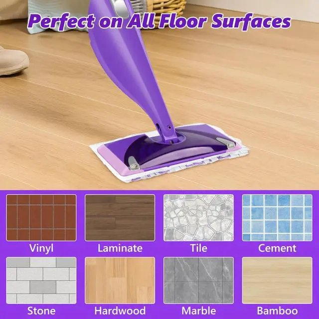 Alt view image 7 of 7 - Disposable Mop Pads Refills for Swiffer WetJet Spray Mop - Wet Jet Refill Pads for All Purpose Multi Surface Hardwood Floor Cleaning - Thickened and Super Absorbent - 30 Count