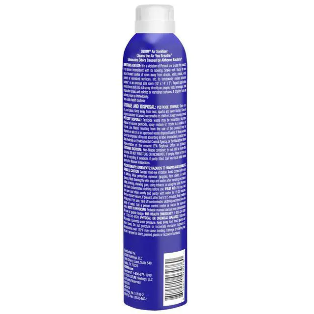 Alt view image 5 of 6 - 8 Oz. Air Sanitizer and Odor Eliminator