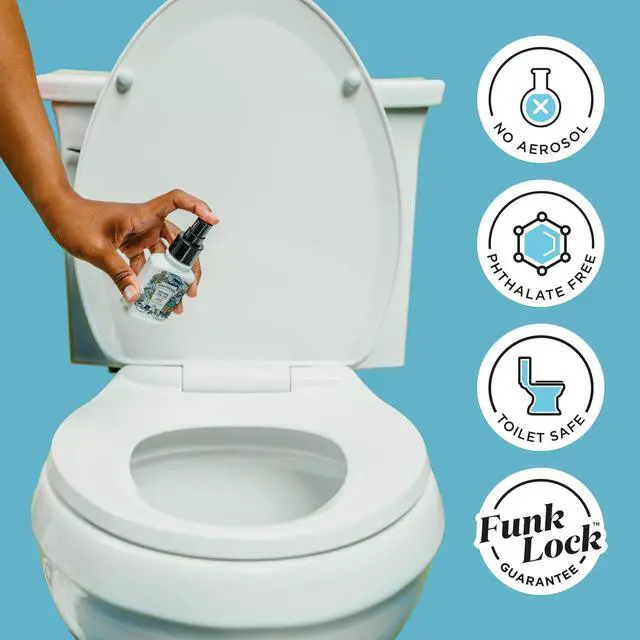 Alt view image 3 of 7 - Before-You-Go Toilet Spray, Fresh Sea Salt, 4 Fl Oz, Up to 200 Uses, Bathroom Odor Deodorizer, Plant-Based with Essential Oils, for Home or Work, Sea Salt, Bergamot & Eucalyptus Scent