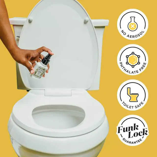 Alt view image 2 of 6 - Before-You-Go Toilet Spray, Original Citrus, 2 Fl Oz, Up to 100 Uses, Bathroom Odor Deodorizer with Essential Oils for Home or Work, Travel Essentials, TSA Approved Size, Lemon Bergamot