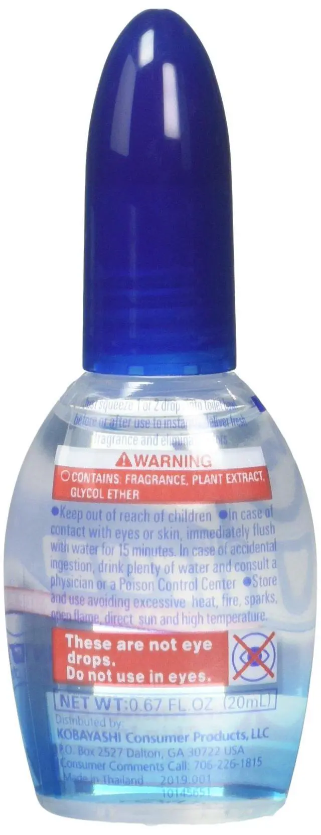 Alt view image 2 of 2 - One-Drop Powerful Bathroom Deodorizer (Pack of 4)