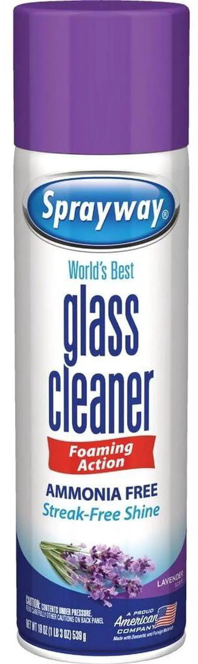 Main image of Glass Cleaner, Ammonia Free Lavender Scent 19 Ounce