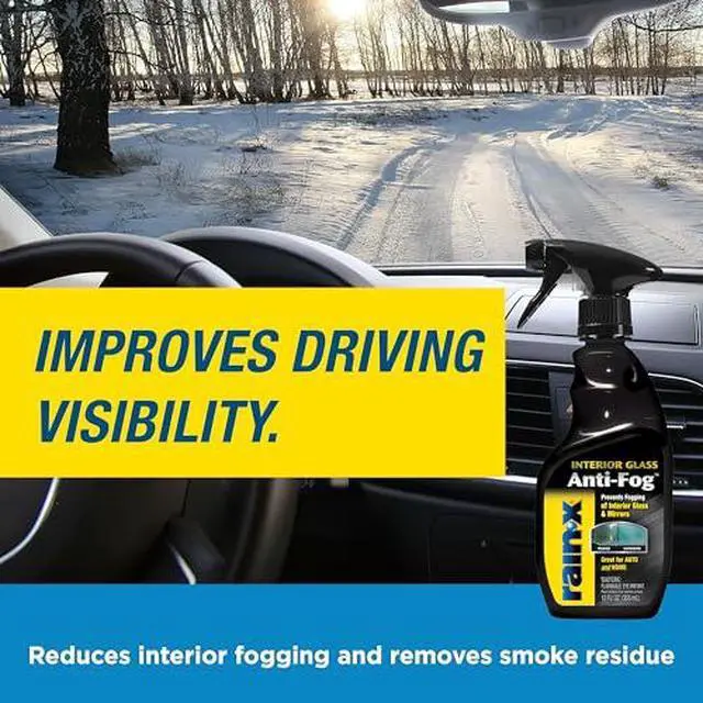 Alt view image 5 of 5 - 630046 Interior Glass Anti-Fog, 12 oz. - Prevents Fogging of Interior Glass and Mirrors, Usable on Both Automobiles and Marine Vehicles