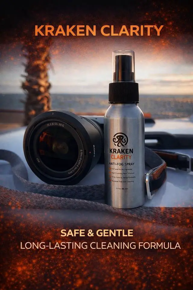 Alt view image 4 of 6 - Anti-Fog Eyeglass Lens Cleaner Spray Streak-Free, Safe for Coated Lenses, Glasses, Sunglasses, Goggles & Camera Lenses
