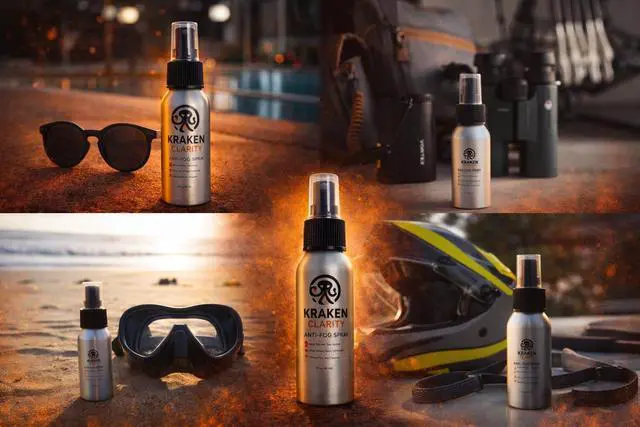 Alt view image 6 of 6 - Anti-Fog Eyeglass Lens Cleaner Spray Streak-Free, Safe for Coated Lenses, Glasses, Sunglasses, Goggles & Camera Lenses